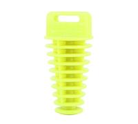 Exhaust Silencer Plug, Keesno Motorcycle Muffler Tail Pipe Plug Motorbike Exhaust Bung 2 Stroke & 4 Stroke Muffler Wash Plug for Dirt Bike ATV(Lime Yellow) dirt bike exhaust plug