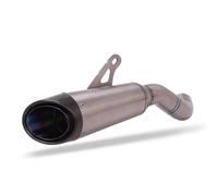 Exhaust Silencer Titanium Alloy Motorcycle Exhaust Escape Modified Mid Link Pipe Muffler Pipe Whole Set Slip On For Kawasaki Z900 2020 2021 Exhaust Muffler(B)