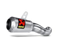 Akrapovic Slip On Line Stainless Steel Yzf-r3/yzf-r25/mt-03/mt-25 Ref:s-y2so11-ahcss Muffler Silver unisex