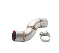 exhaust Slip-on Exhaust Middle Link Pipe Escape Adapter 45mm 51mm 60mm Connect Central For YZF R6 2006-2019