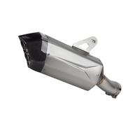 Exhaust Slip On Line 60MM Interface Motorcycle Muffler For B&MW R1300GS R1300 1300R GS ADV For Adventure 2024 2025(Silver)
