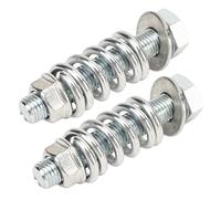 Exhaust Spring Bolt Nut, M10x1.25 Tight Fixation Noise Reduction Manifold Bolt Kit for Exhaust Pipe Repair