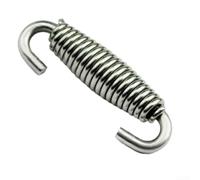Exhaust Spring Set 2 Pack High Grade Stainless Steel 64mm TI E1 Approved Heavy Duty Springs for Car Exhaust Systems