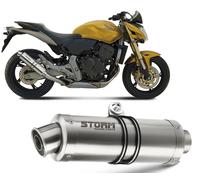 Exhaust Storm by Mivv Muffler Gp Steel for Honda Hornet 600 2007 > 2013