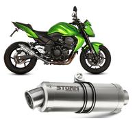 Exhaust Storm by Mivv Muffler Gp Steel for Kawasaki Z 750 2007 > 2014