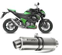 Exhaust Storm by Mivv Muffler Gp Steel for Kawasaki Z 800 2013 > 2016