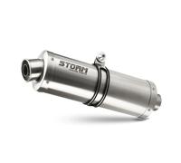 Exhaust Storm by Mivv Muffler Gp Steel for Suzuki Gsf 650 Bandit 2007 > 2015