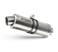Exhaust Storm by Mivv Muffler Gp Steel for Yamaha Fz8 / Fazer 8 2010 > 2016