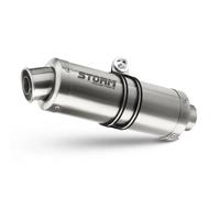 Exhaust Storm by Mivv Muffler Oval inox Yamaha Xt 1200 Z Supertenere 2010 > 2021