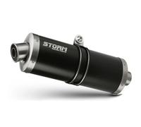 Exhaust Storm by Mivv Muffler Oval Nero Yamaha Xt 1200 Z Supertenere 2010 > 2020
