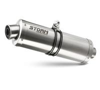 Exhaust Storm by Mivv Muffler Oval Steel for CF Moto MT 650 2021 > 2023