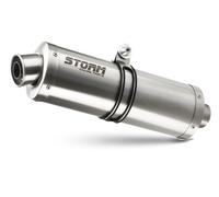 Exhaust Storm by Mivv Muffler Oval Steel for CF Moto MT 650 2021 > 2023
