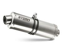 Exhaust Storm by Mivv Muffler Oval Steel for Honda Cbr 600 Rr 2003 > 2004
