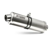 Exhaust Storm by Mivv Muffler Oval Steel for Honda Cbr 900 Rr 2000 > 2001