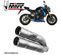 S.048.SDGX - Exhaust muffler Mivv DOUBLE GUN SS SUZUKI GSX-S 750 (17-20)