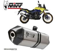 S.061.LRX - Exhaust Muffler MIVV SPEED EDGE SS SUZUKI V-STROM 800 DE