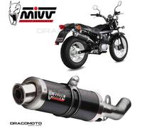 Mivv Suzuki Van Van 200 2018 18 Exhaust Gp Black Motorcycle