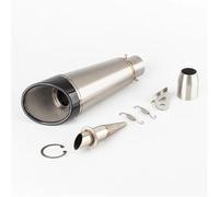 exhaust system 36MM-51MM Universal Motorcycle Exhaust Muffler For GSX-8S For Tenere 700 Exhaust MT09 R1 790 Muffler