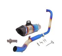 Exhaust System 51mm Muffler Motorcycle Exhaust Escape Moto Full System Modified Front Link Pipe With Catalyst For Zontes ZT125 U1 G1 2021 2022(15)