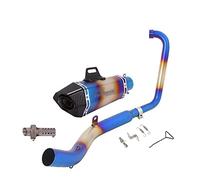 Exhaust System 51mm Muffler Motorcycle Exhaust Escape Moto Full System Modified Front Link Pipe With Catalyst For Zontes ZT125 U1 G1 2021 2022(14)