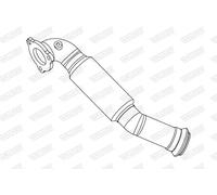 WALKER 10962 Corrugated Pipe, exhaust system