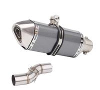 Exhaust System For Benelli TRK502X 502X And Series Motorcycles Full Mid-Section Pipe From 2019-2020-2021