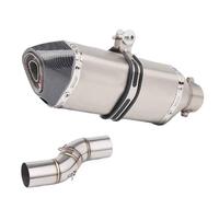 Exhaust System For Benelli TRK502X 502X And Series Motorcycles Full Mid-Section Pipe From 2019-2020-2021