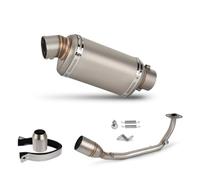 Exhaust System For PCX 125/150 PCX125 PCX150 2021-2024 Motorcycle Front Pipe T98 Muffler With DB Killer(A with Sticker)