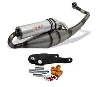 Exhaust System LeoVince HAND MADE TT ECE approved for Aprilia SR 50 R Factory