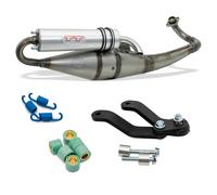 Exhaust System LeoVince HAND MADE TT ECE approved for Gilera Runner 50 1994-1996