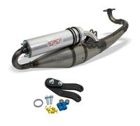 Exhaust System LeoVince HAND MADE TT ECE approved for Yamaha Aerox catalyst