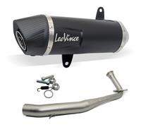 Exhaust System LeoVince NERO with Catalytic Converter & ECE approved for PCX 125