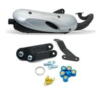 Exhaust System LeoVince SITO ECE approved for Yamaha Neo's 50 2-stroke