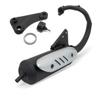 Exhaust System LeoVince SITOPLUS, steel ECE approved for Honda SJ Bali 50