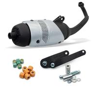 Exhaust System LeoVince TOURING ECE approved for Piaggio NRG / NTT 50 / NRG=MC2