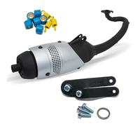 Exhaust System LeoVince TOURING ECE approved for Yamaha Aerox 50 catalyst LC / R