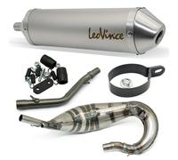 Exhaust System LeoVince X-FIGHT ECE approved for Rieju MRT 50 / Pro / SM 09-12