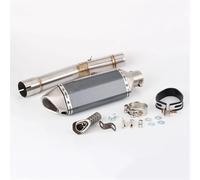 Exhaust System Link Pipe Motorcycle Stainless Steel Connecting Tube Slip On For YZF R6 YZF-R6 1998-2005 system(Type C)