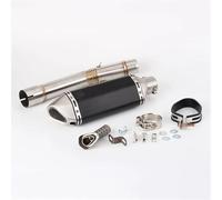 Exhaust System Link Pipe Motorcycle Stainless Steel Connecting Tube Slip On For YZF R6 YZF-R6 1998-2005 system(Type D)