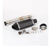 Exhaust System Link Pipe Motorcycle Stainless Steel Connecting Tube Slip On For YZF R6 YZF-R6 1998-2005 Outlet Tip(Type F)