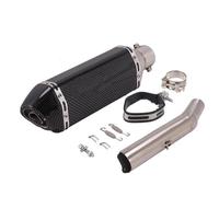 exhaust system Motorcycle Exhaust Escape Modified Mid Link Pipe Moto Muffler For Y&amaha For Tricker XG250 XT250 2004-2008(Type D)