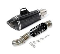 exhaust system Motorcycle Exhaust Escape Modify Middle Tube Link Pipe Muffler Slip On For CFMOTO 800MT CF800-5A 2021-2024(Type J)