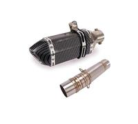 Exhaust System Motorcycle Middle Connect Section Link Pipe Slip On 51mm Muffler For NC700A NC700S NC700X NC750X Until 2021