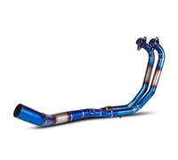 exhaust system Slip On Exhaust Motorcycle Exhaust Full Systems Front Header Pipe For Y&amaha R25 R3 MT-03 2021 2022 2023 2024(Style 4)