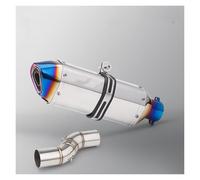 Exhaust System Suitable For Benelli For TRK502X 502X And Series Motorcycles, Full System Mid-section Pipe From 2019-2020-202,Heavy Duty