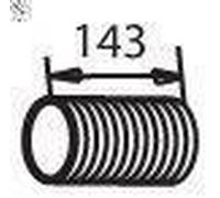 DINEX 81728 Exhaust flexi pipe