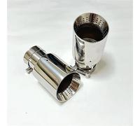 Exhaust Tail End 1pcs Attachment Exhaust Pipe Stainless Steel 304 Tail Throat Horn Outlet Hole Diameter 89mm 101mm 114mm Size