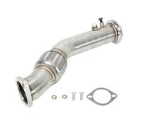Exhaust Tail For BMW 535D 335D E90 E91 E92 E60 E61 Exhaust Systems Racing Stainless Steel 3" Turbo Exhaust Downipipe Exhaust Manifolds