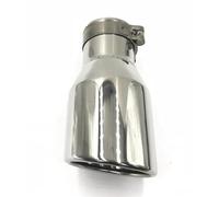 Exhaust Tail Muffler Tip Pipe 1pcs Car Exhaust Tip Muffler Universal Modified Tail Pipe 304 Stainless Steel Chrome Pipe For BMW For E90 F30 Tail Pipe Exhaust Pipe Cap(57MM IN 114MM OUT)