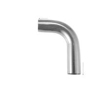 Exhaust Tail Pipe 1Pc 19mm 25mm 32mm 38mm 63mm 90° Bend Elbow Pipe Tube DIY Exhaust Pipe Air Intake Tube For Car 304 Stainless Steel Car Exhaust Tip(25mmOD 100mm 80mm)